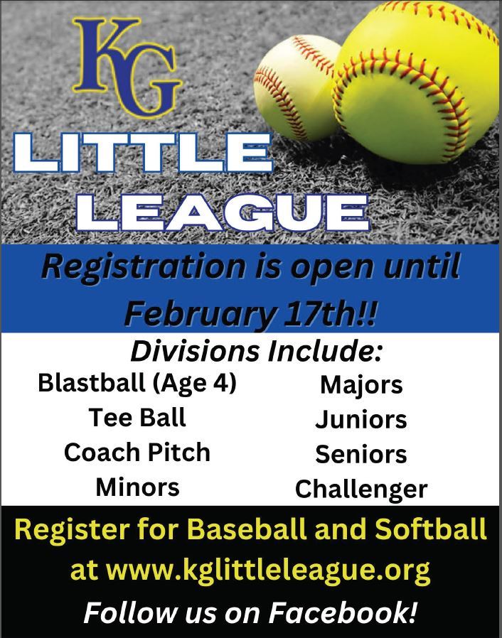 2024 Spring KGLL Registration