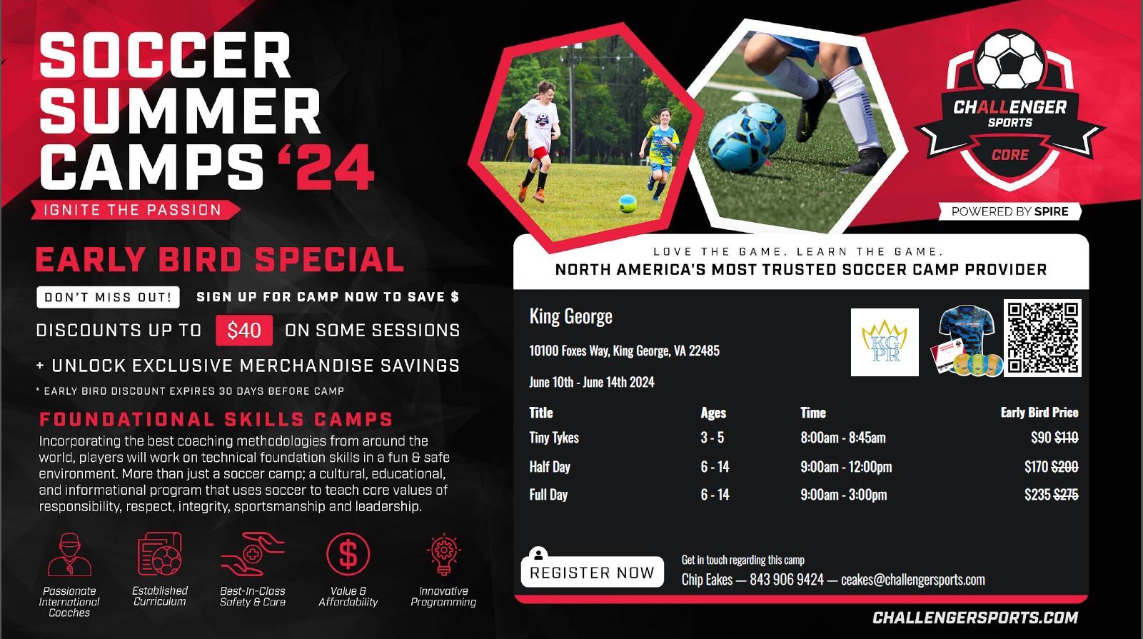 2024 Summer Challenger Soccer Camp