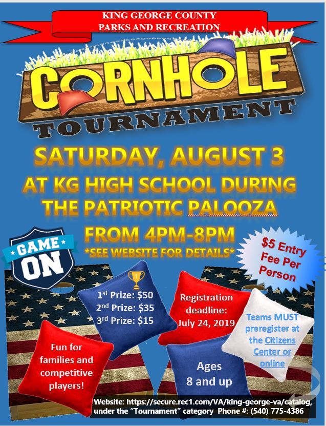 2019 Cornhole Tourney