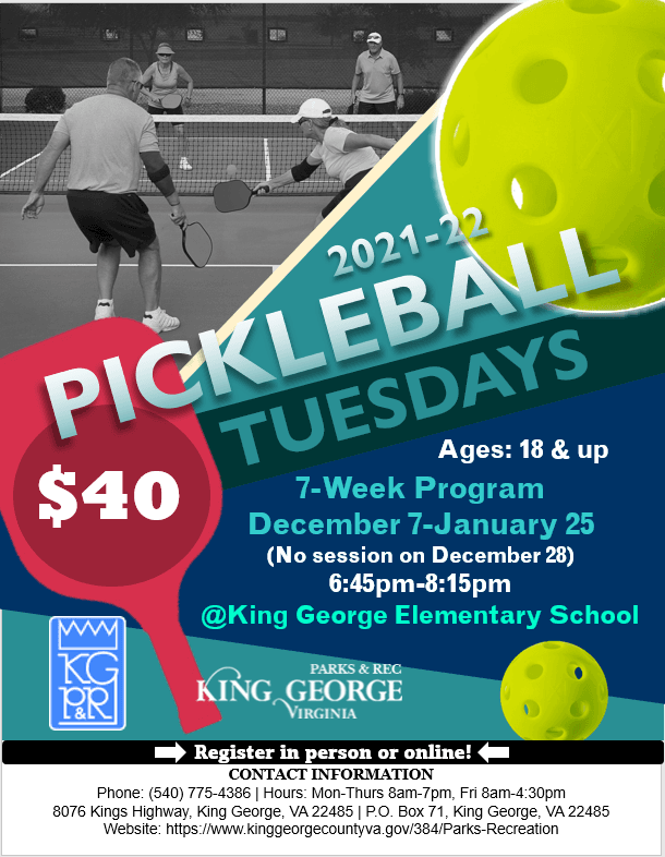 2021-22 Pickleball Flyer Photo